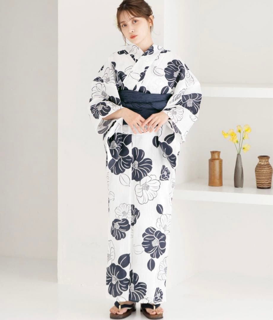 Dita 2024 浴衣5点セット【京の古典椿】