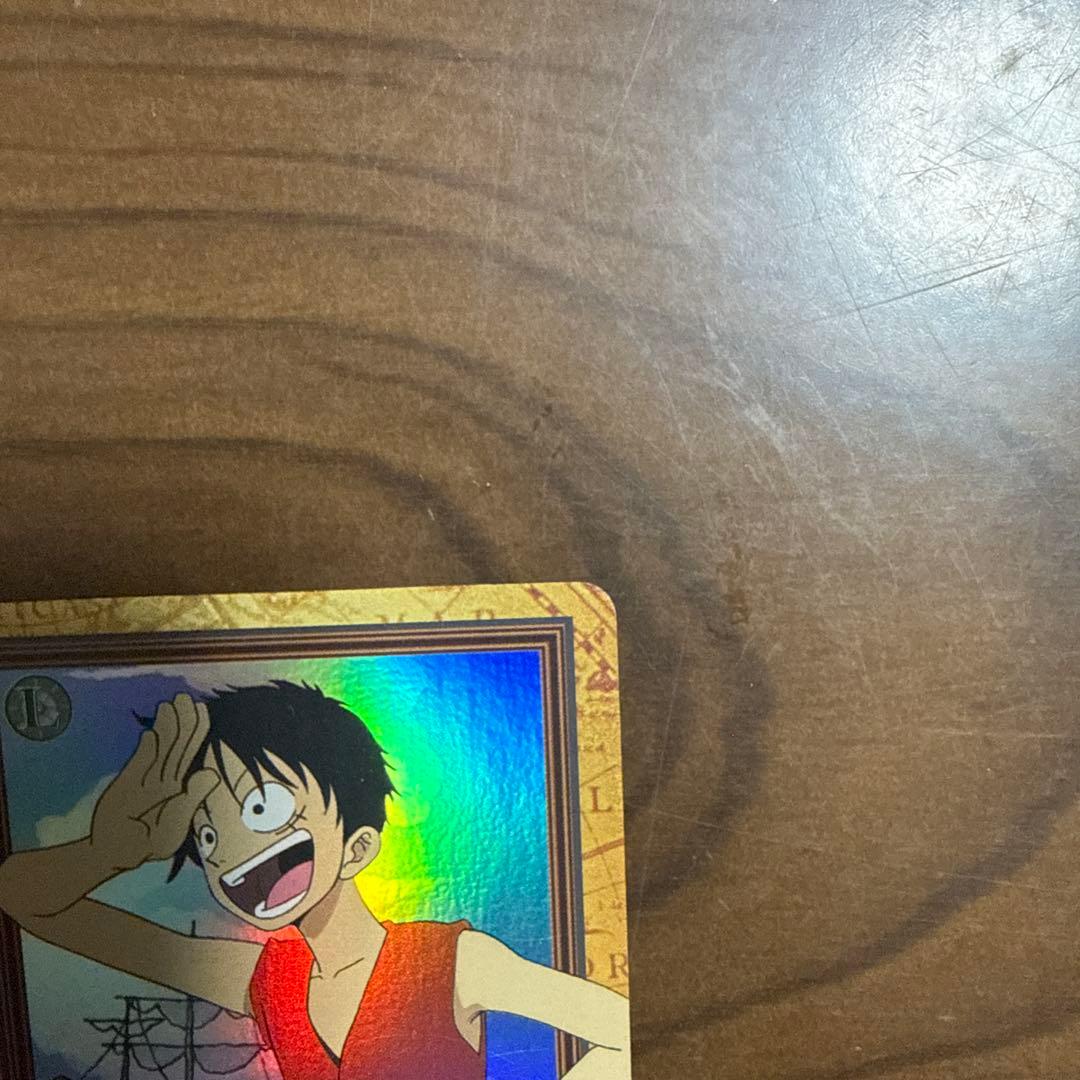ワンピース　C01 ルフィ カードダス ハイパーバトル 未来の海賊王　希少　美品