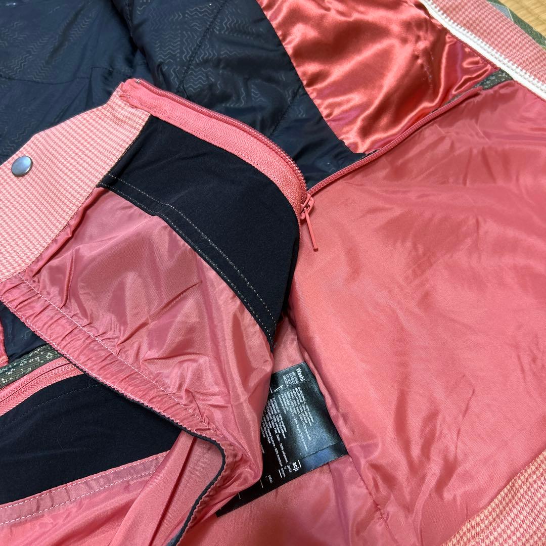 スキーウェア上下 女性用 Burton上着 kissmarkパンツ スノボー