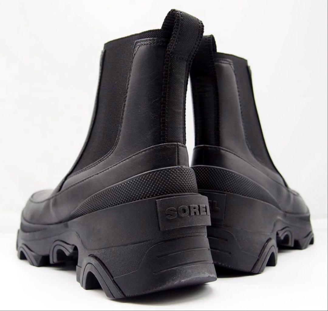 p*g様 SOREL ブラック サイドゴアブーツ24㎝