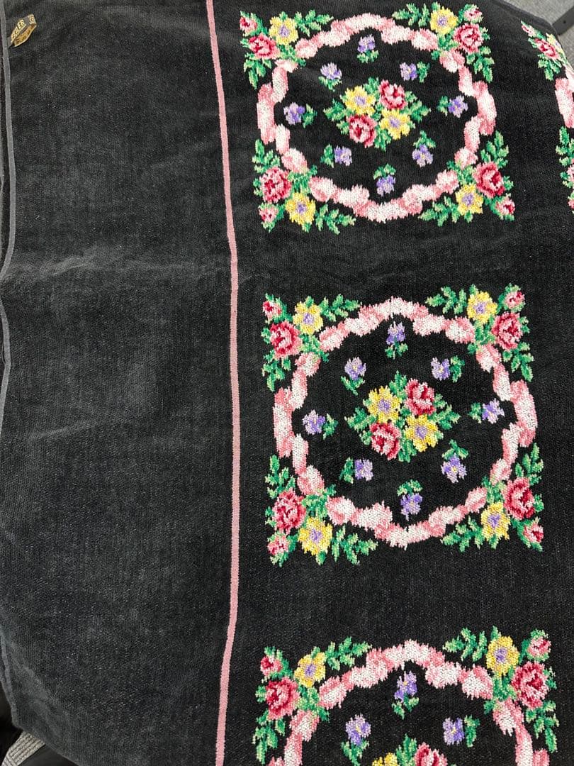 FEILER 花柄 タオルケットブランケット 約246cm×152cm