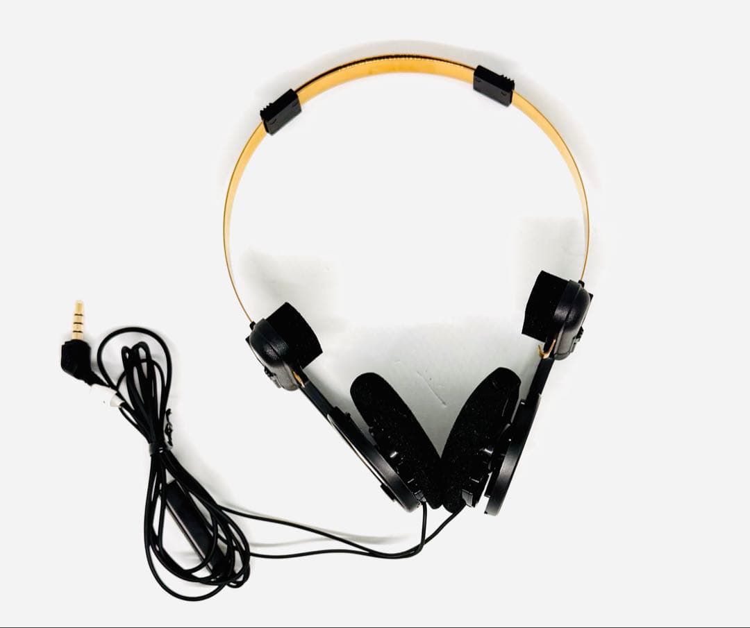 Koss Porta Pro 限定版ブラックゴールドオンイヤーヘッドフォン