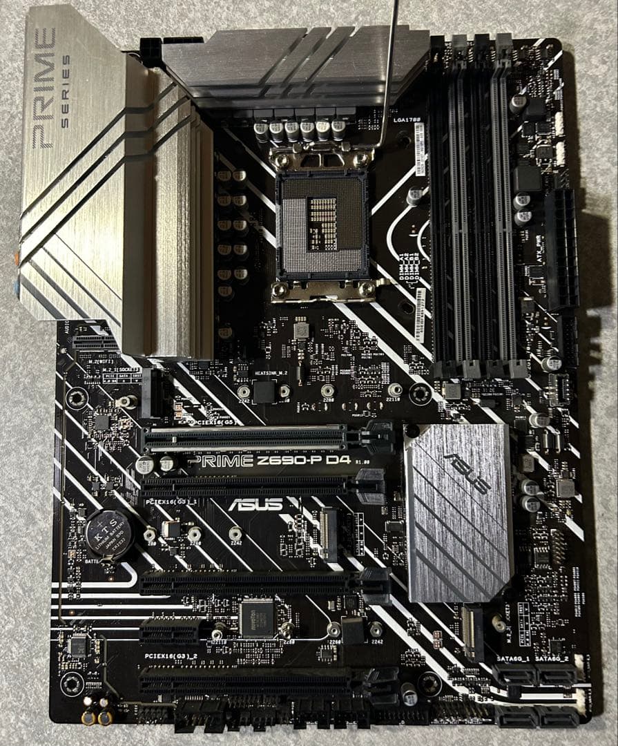 ASUS PRIME Z690-P D4 マザーボード　動作品　訳あり