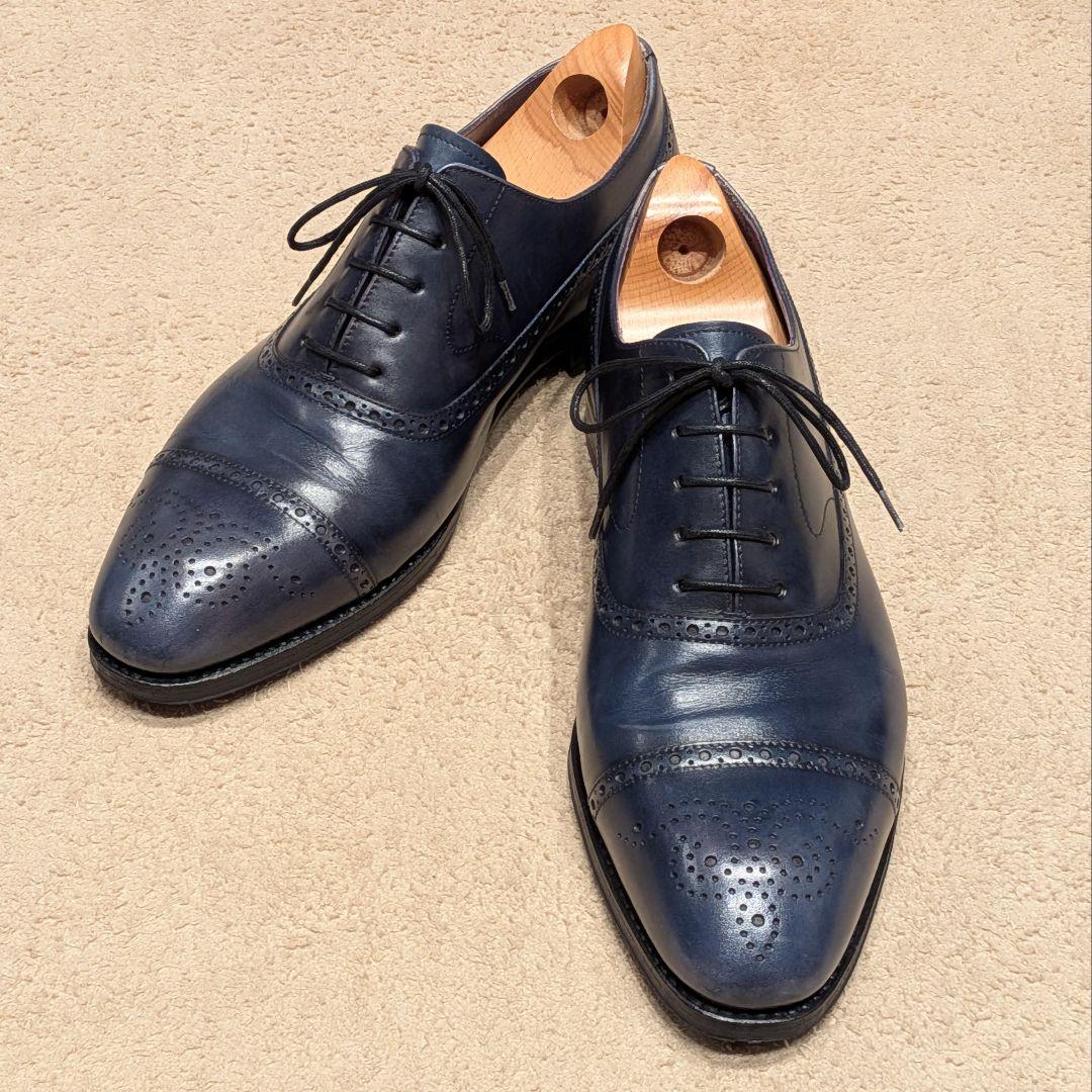 TLB malleca Artista UK6.5 ネイビー カルミナ ヤンコ