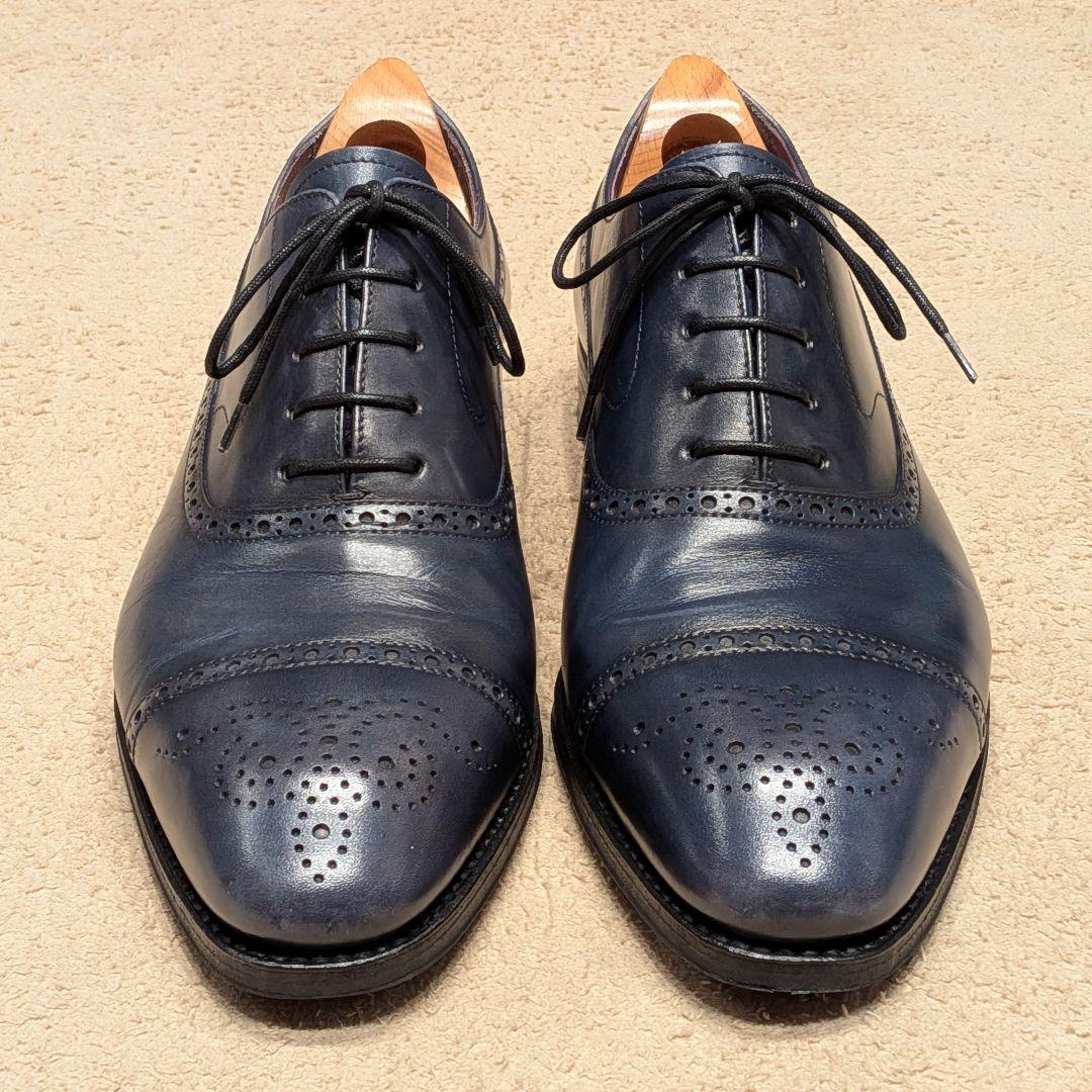 TLB malleca Artista UK6.5 ネイビー カルミナ ヤンコ