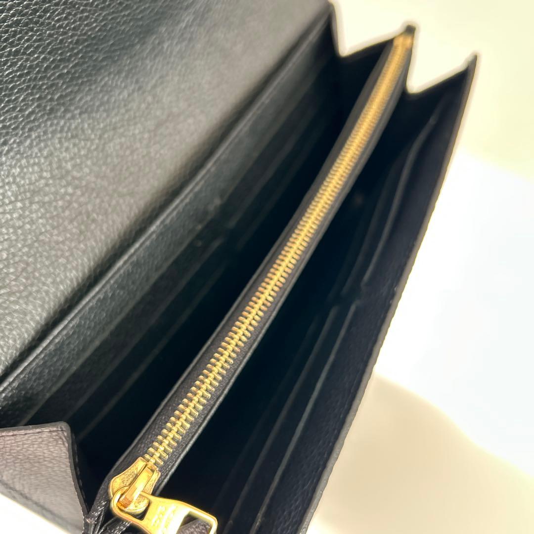 ルイヴィトン ポルトフォイユ サラ モノグラム アンプラント　財布