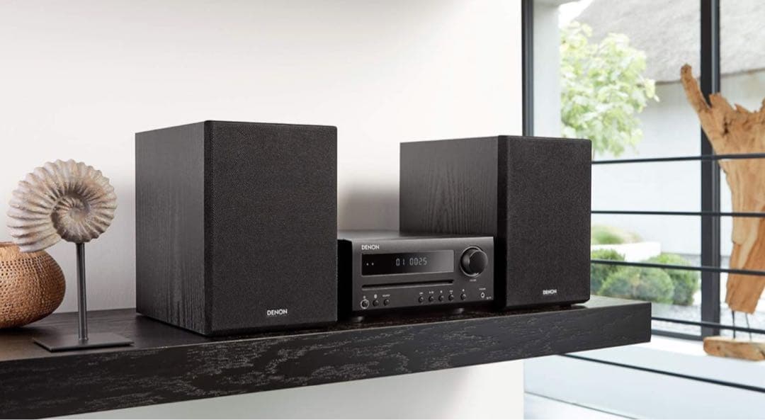 送料無料！DENON D-T1 Bluetooth対応　CDコンポ スピーカー