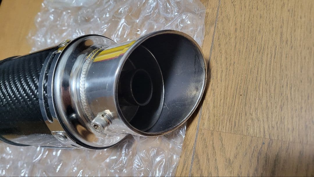 LCI ショートカーボンマフラー　NINJA250用？