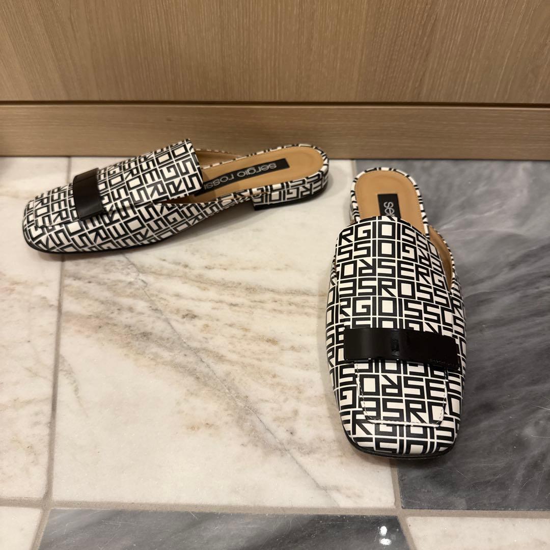 【美品】Sergio Rossiセルジオロッシ　ミュール36.5（23.5cm）