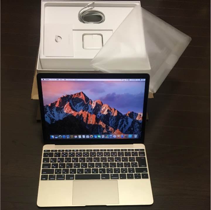 MacBook 12インチ ゴールド