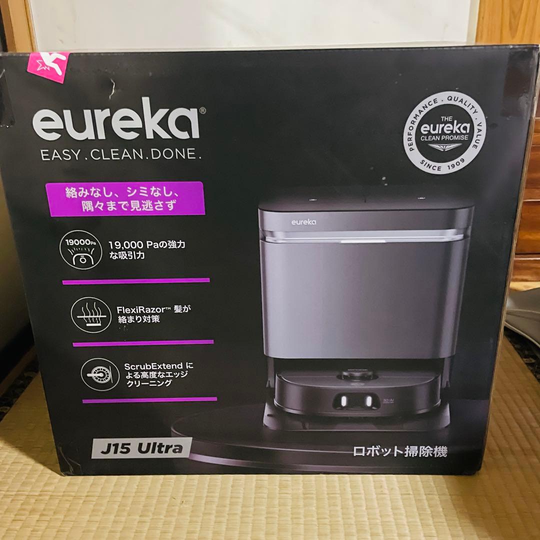 EUREKA J15 ULTRAロボット掃除機19000Pa 強力吸引力 両用
