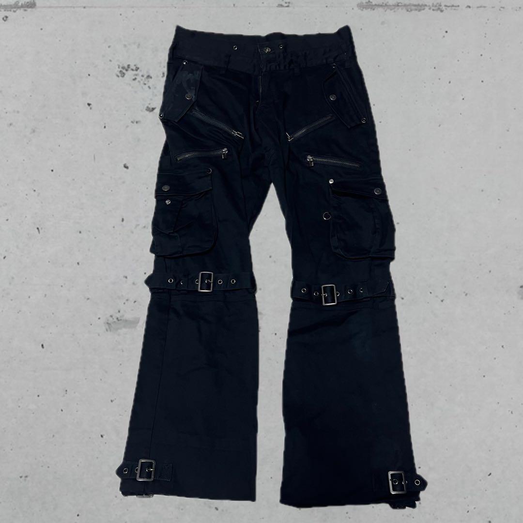 パンツ 00s semantic design bondage cargo pants