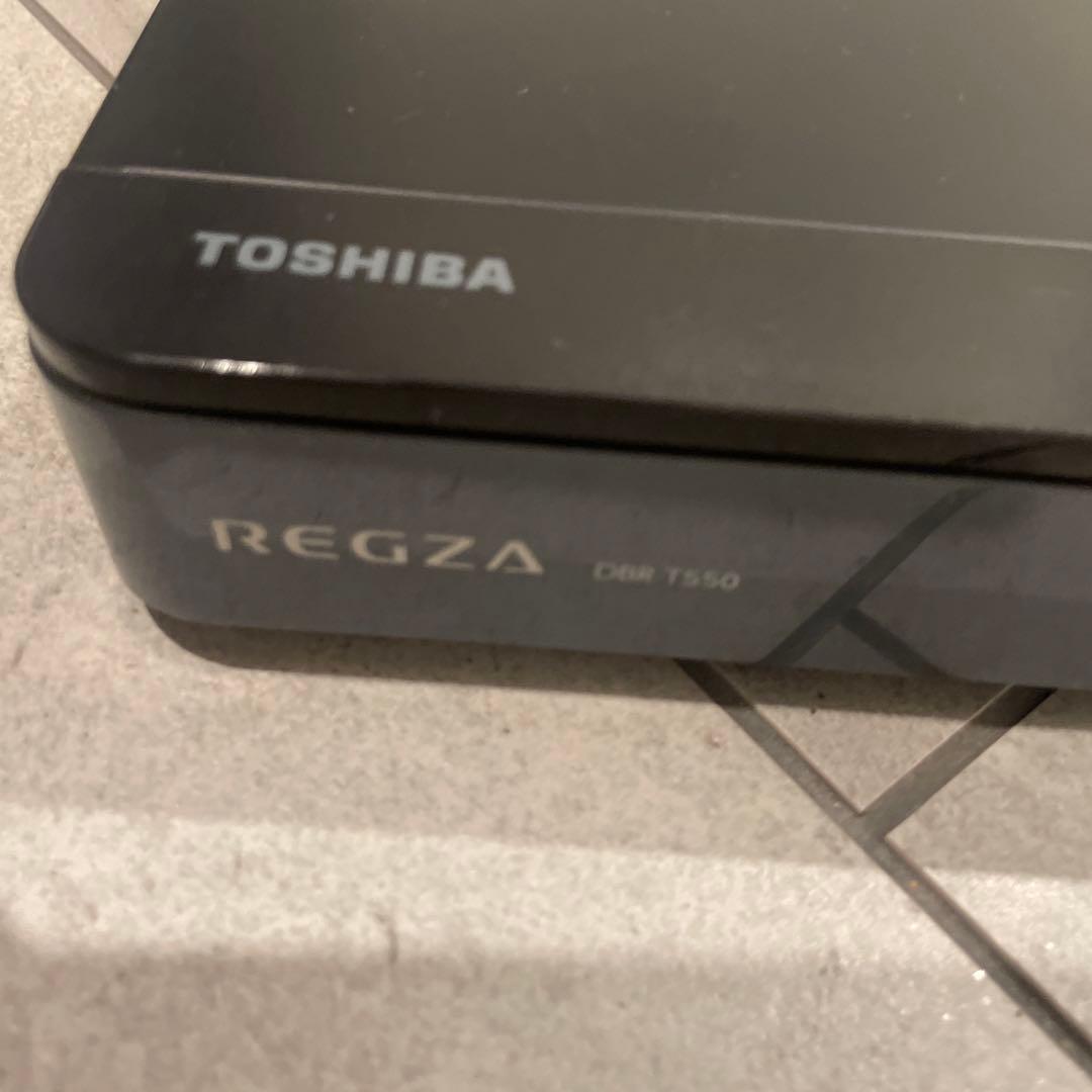 ジャンク品　東芝/REGZA DBR-T550 3D対応ブルーレイレコーダー