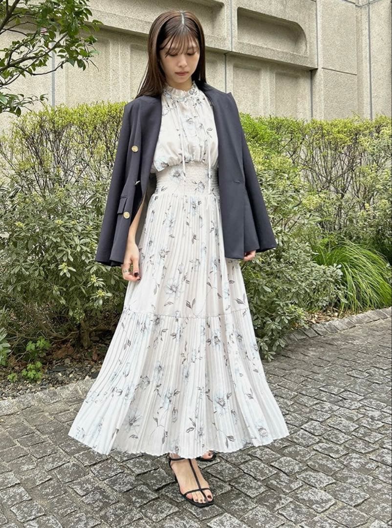 【SNIDEL】Sustainable20周年プリントワンピース R