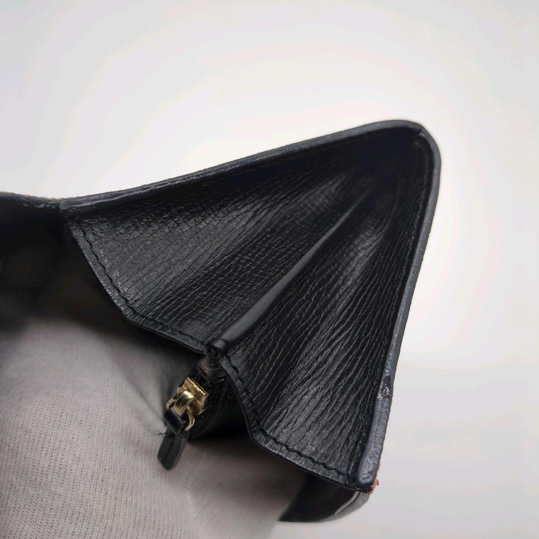 【人気モデル・美品】フェンディ☆ズッカ 長財布 二つ折り PVC マルチカラー