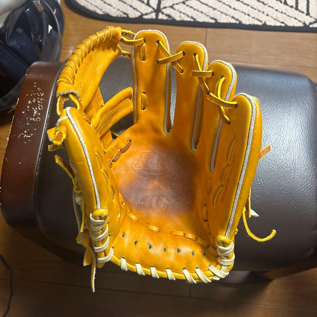 き*ま様 最終値下げ　ベルガード　アトムズ　硬式内野　良革　良型