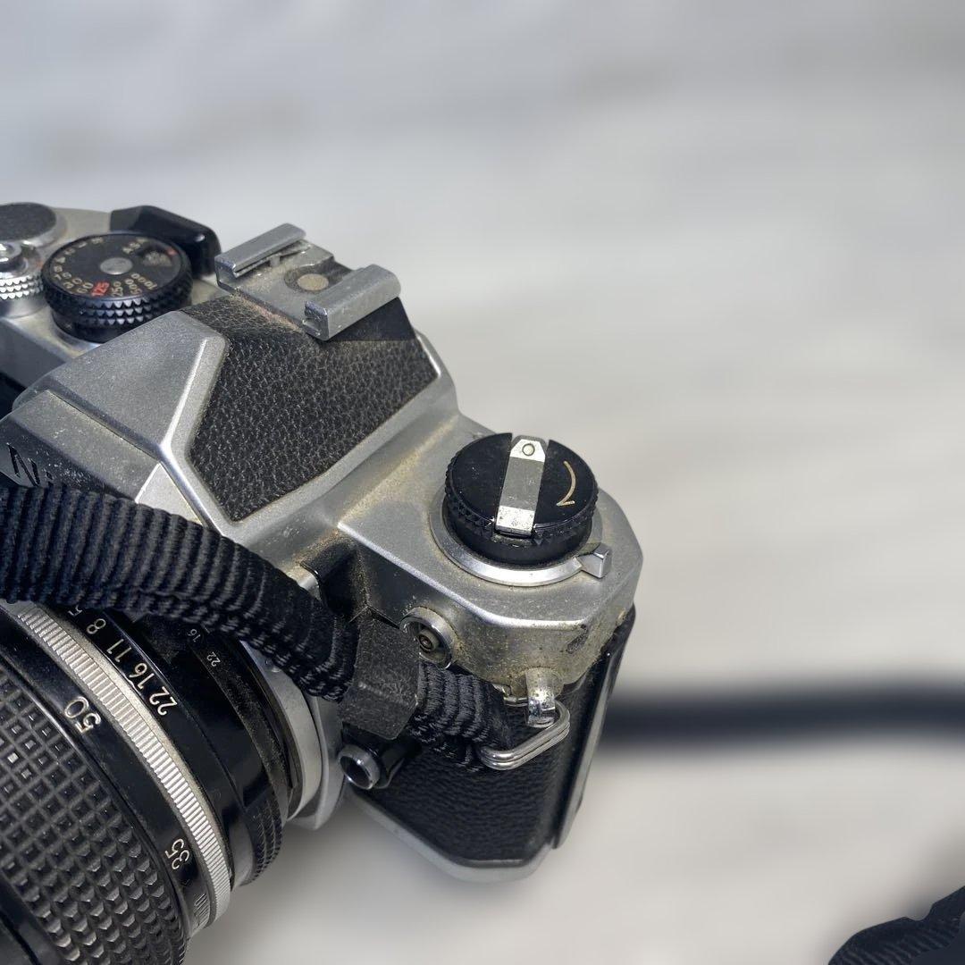 Nikon FE フィルムカメラ シルバー動作未確認 ジャンク