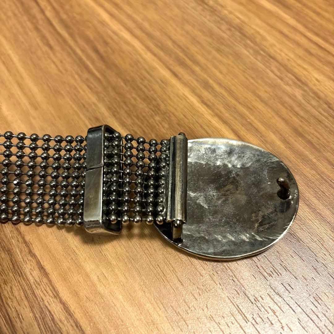 Vivienne westwood シルバーベルト　ボールチェーン 希少品