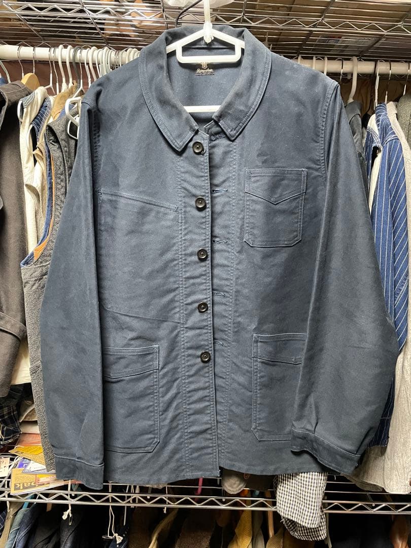 PAULジャンゴアトゥール　フレンチワークモールスキンカバーオール