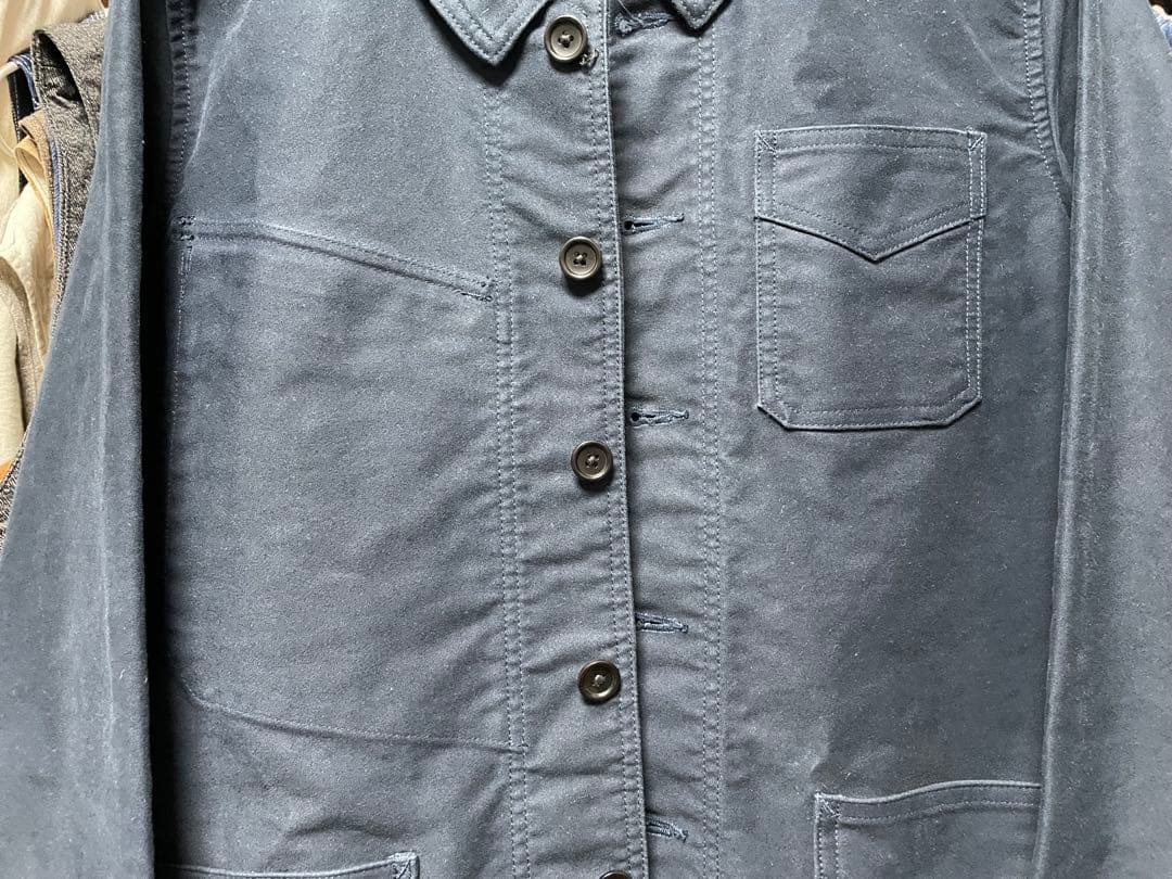 PAULジャンゴアトゥール　フレンチワークモールスキンカバーオール