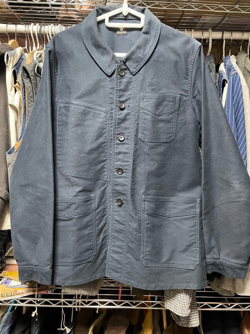 PAULジャンゴアトゥール　フレンチワークモールスキンカバーオール