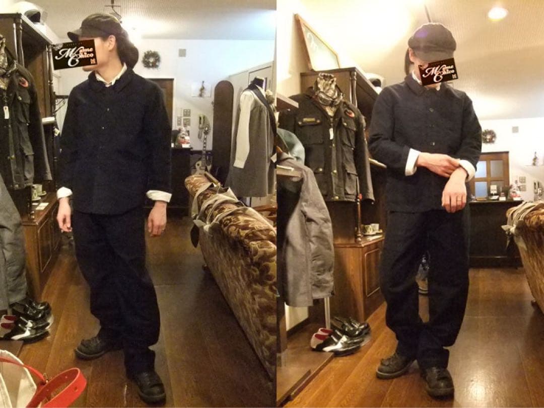 PAULジャンゴアトゥール　フレンチワークモールスキンカバーオール