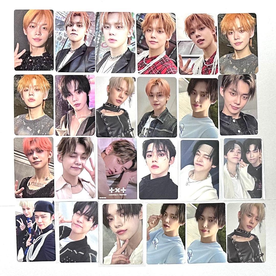 TXT ヨンジュン　ラキドロ　中華　特典　アルバムトレカ　全て公式　120枚