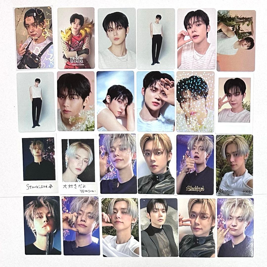 TXT ヨンジュン　ラキドロ　中華　特典　アルバムトレカ　全て公式　120枚