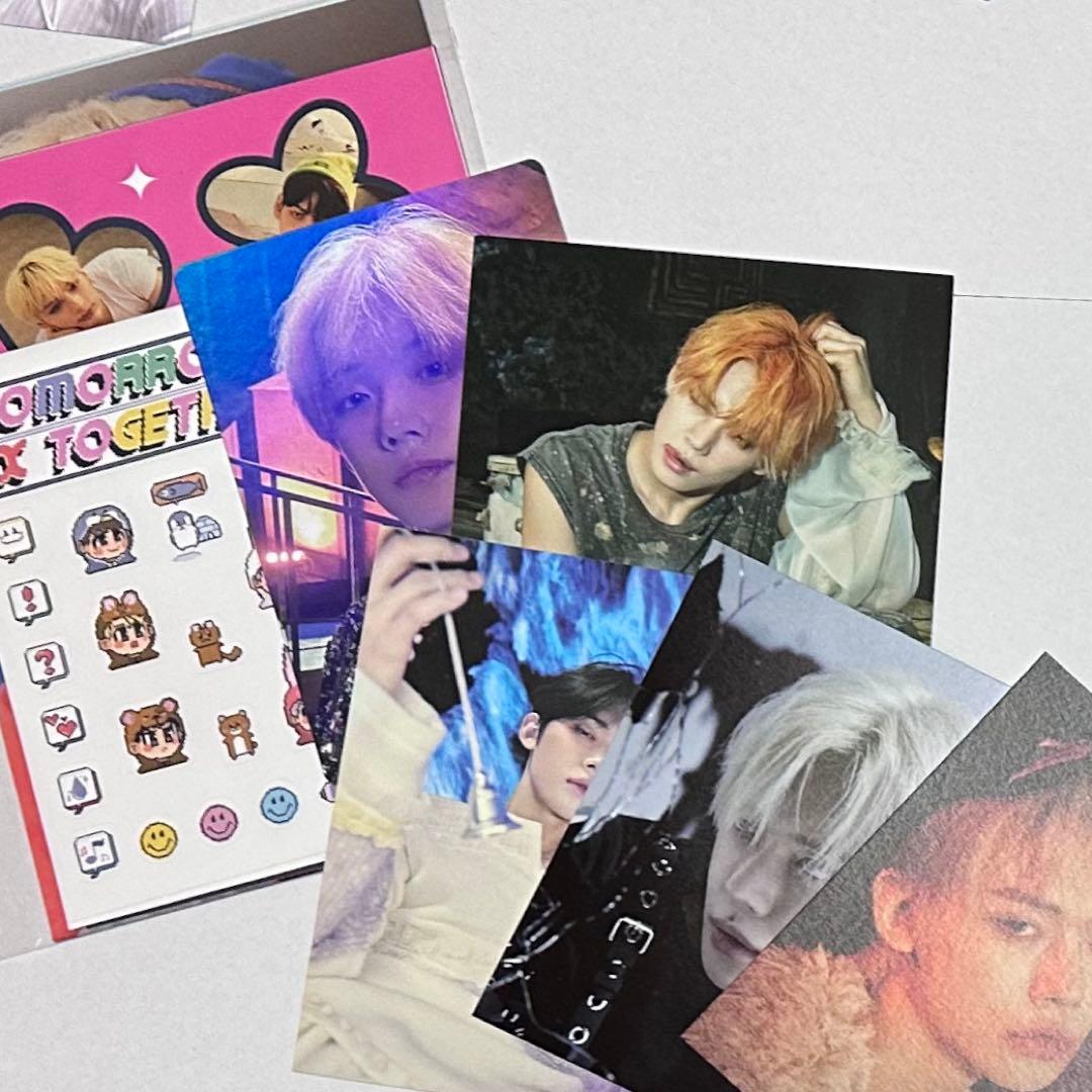 TXT ヨンジュン　ラキドロ　中華　特典　アルバムトレカ　全て公式　120枚