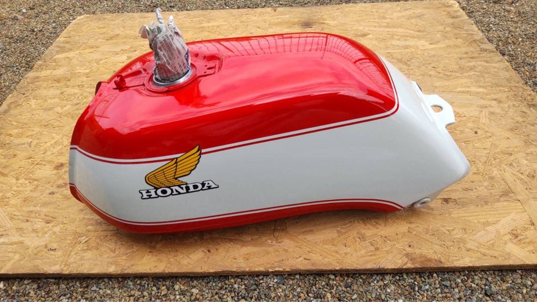 CB250N CB400Nタンク、サイドカバー外装セット