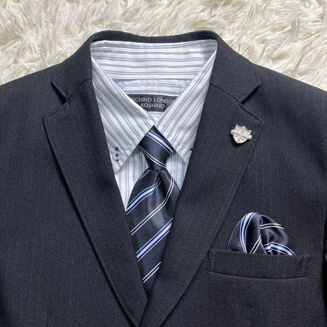 美品✨ミチコロンドンコシノ フォーマル スーツ キッズ 男の子 160 黒