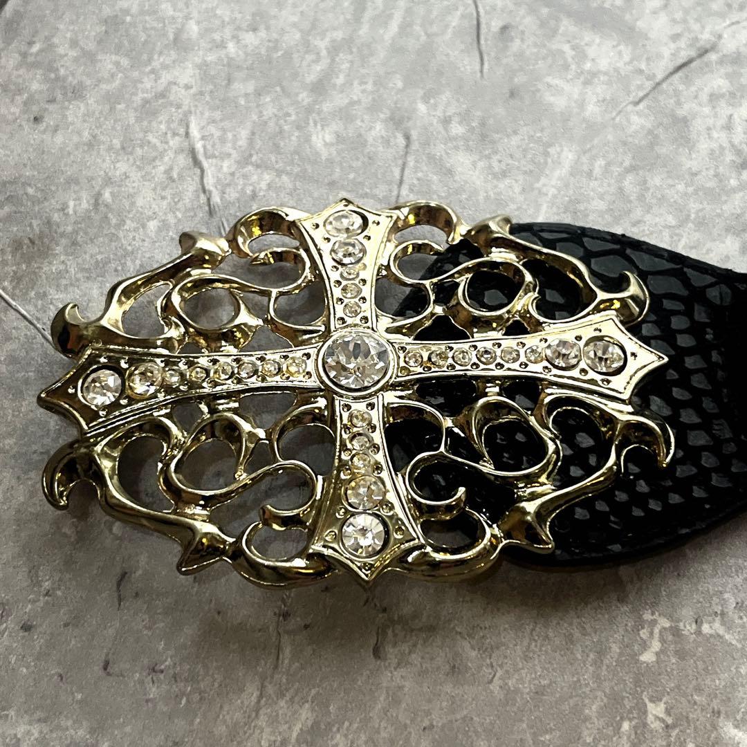 d.i.a クロスバックル　キラキラ　ベルト Y2K 00s 平成ギャル 渋谷