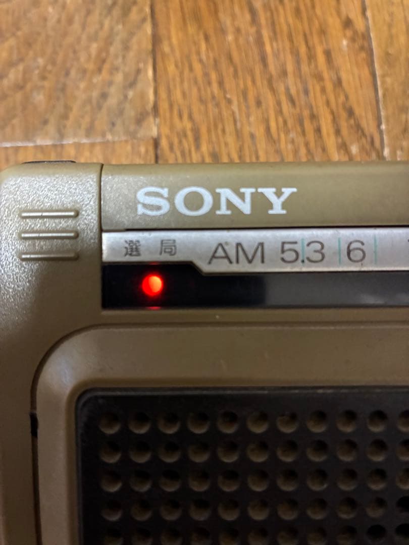 SONY ポータブルAMラジオ ICR-S71