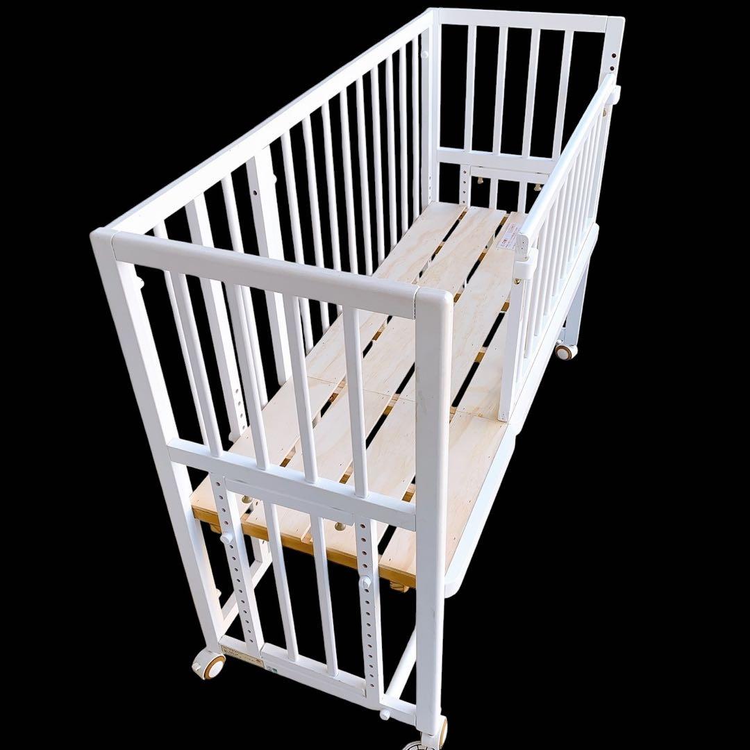 大和屋 そいねーる＋ロング ベビーベッド マットレス付き