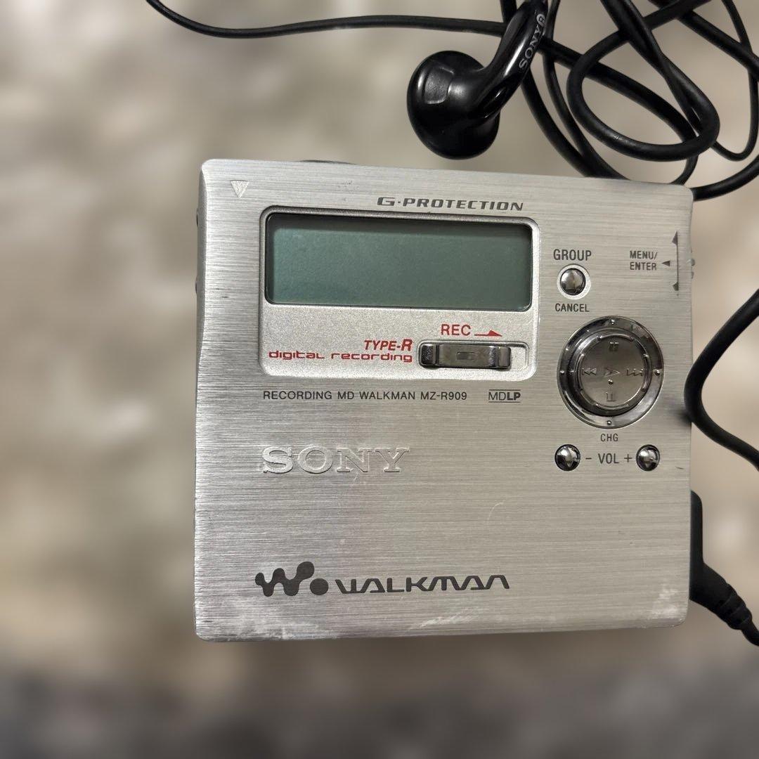 SONY ソニー MDウォークマン MDレコーダー MZ-R909 日本製