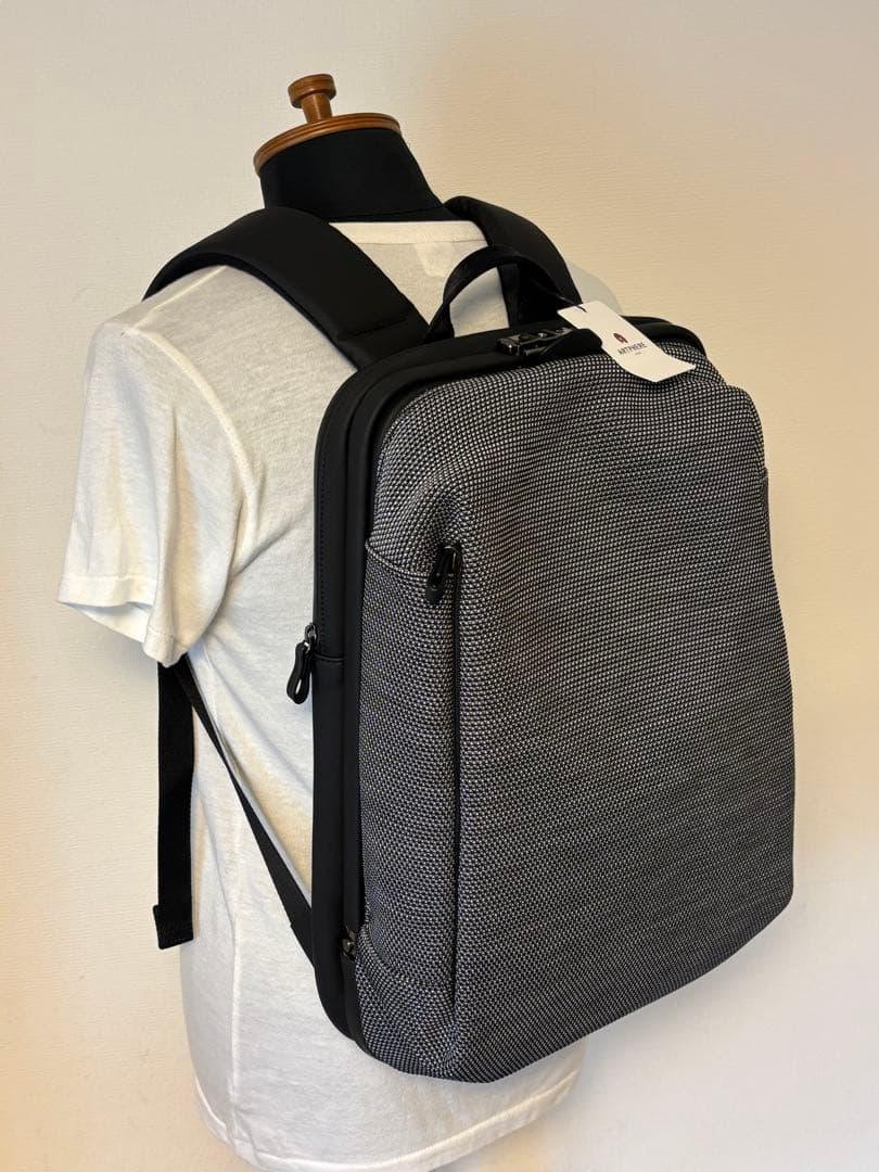 アートフィアー/ダレスバッグ/豊岡鞄/リュック/トンド/タグ付/グレー/未使用