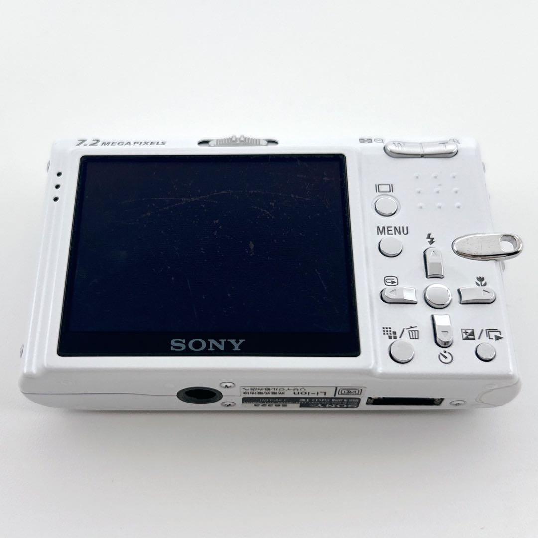 SONY ソニー サイバーショットDSC-T10 ホワイト デジカメ