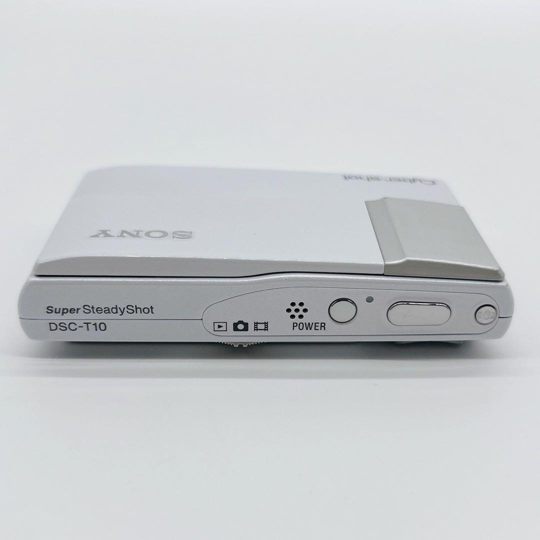 SONY ソニー サイバーショットDSC-T10 ホワイト デジカメ