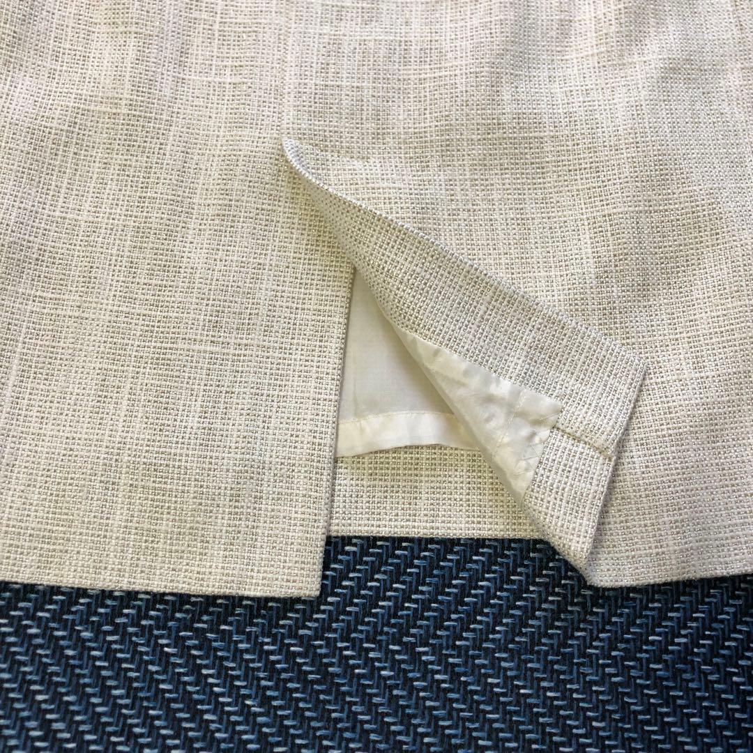 YUKI TORII ユキトリイ　絹混　フォーマルスカートスーツ　上下セット