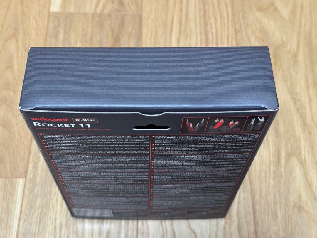 新品 audioquest Rocket 11 スピーカーケーブル 3m