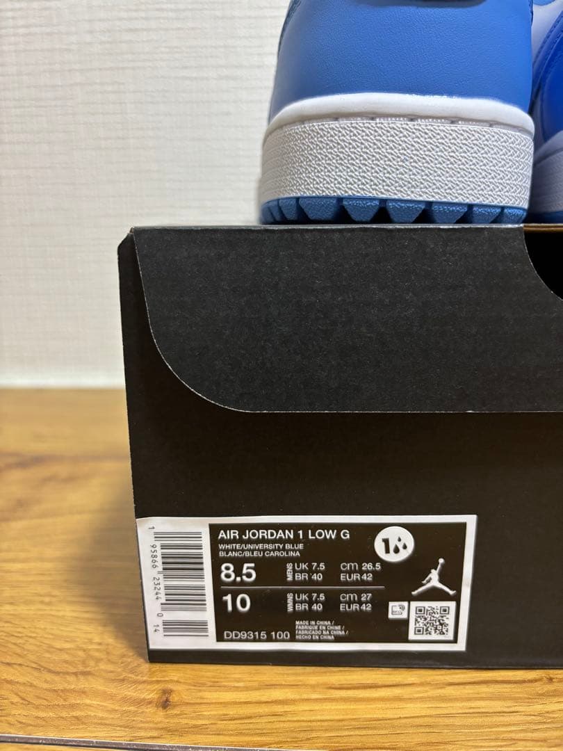 NIKE Air Jordan 1 Low GOLF “UNC”