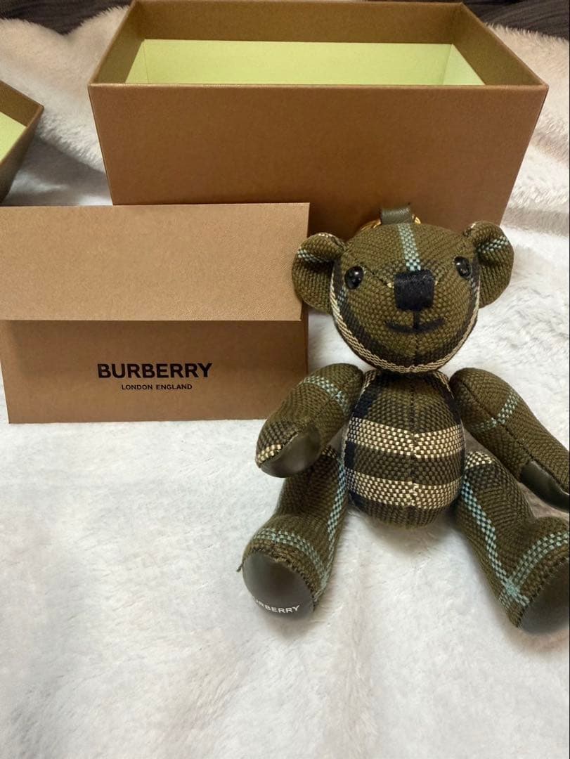BURBERRY テディベアチャーム