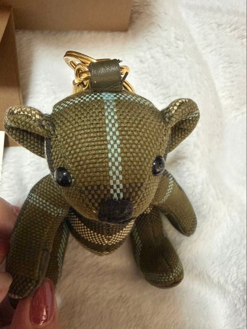 BURBERRY テディベアチャーム