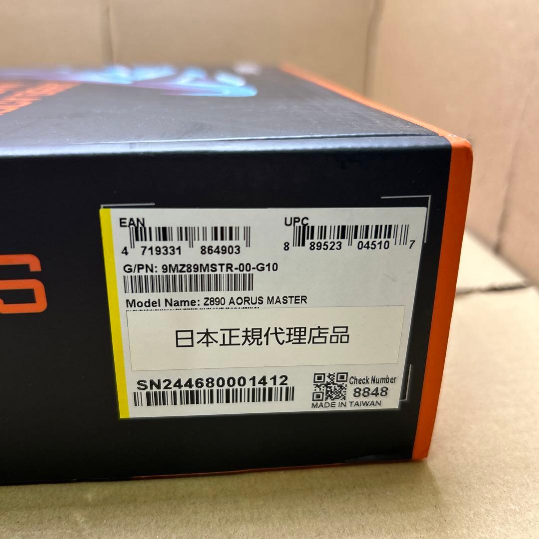 GIGABYTE Z890 AORUS MASTER マザーボード