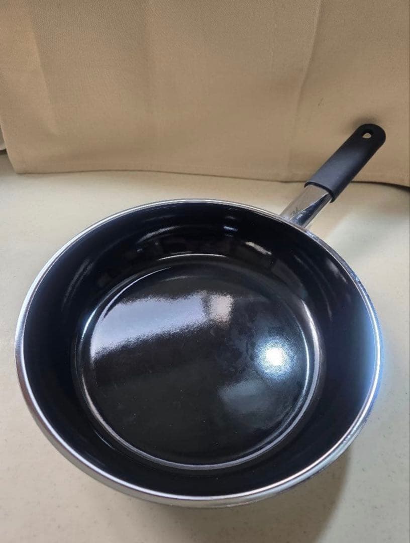 WMF フュージョンテック ミネラル フライパン ガラス蓋Set　黒