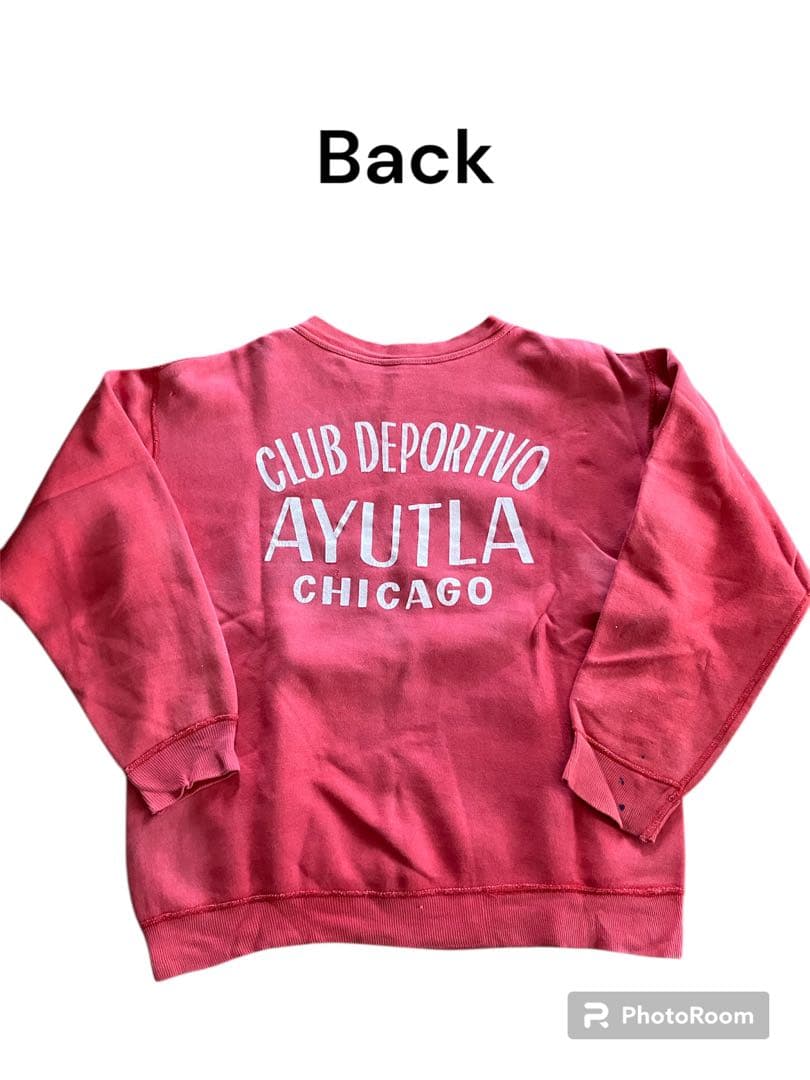 ビ*e様 【60s】ラッセル前VビンテージスウェットRussellサンフェード