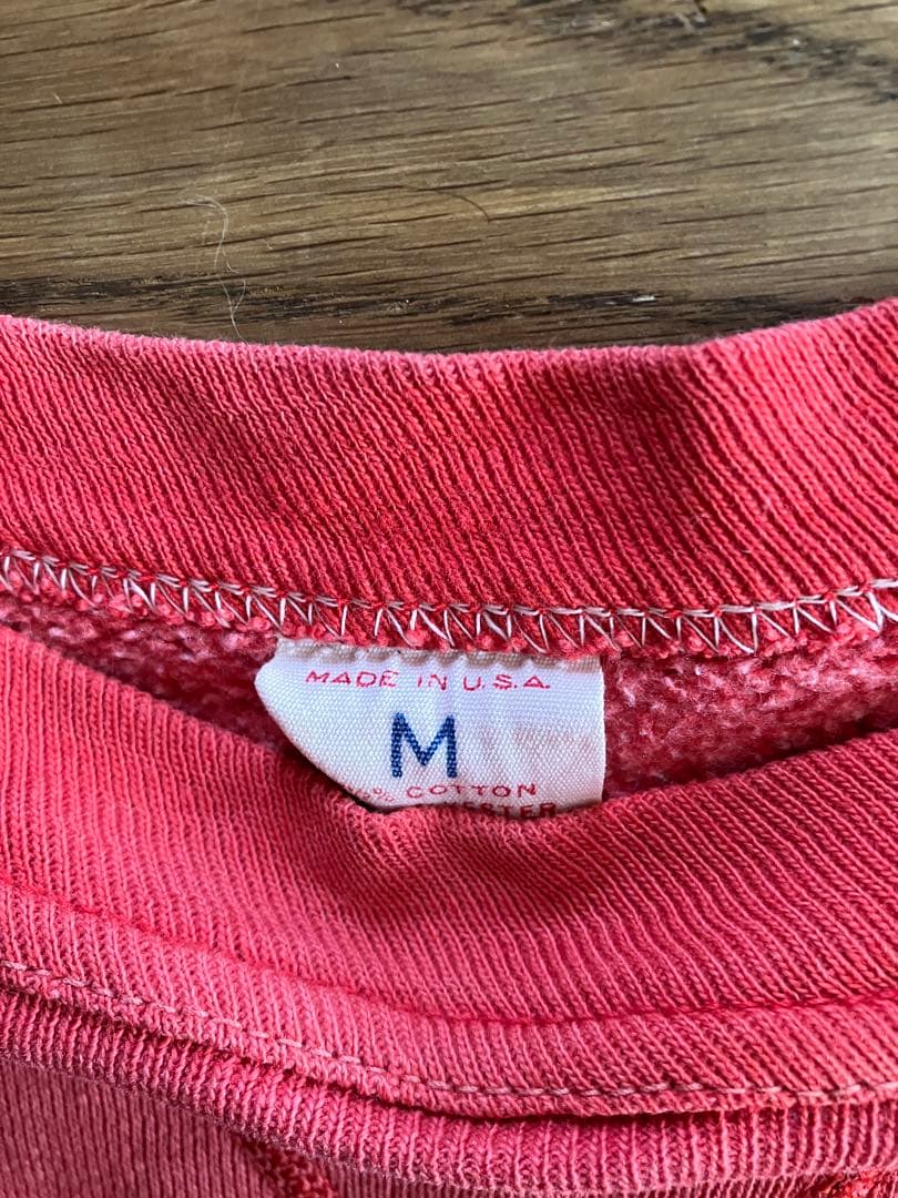 ビ*e様 【60s】ラッセル前VビンテージスウェットRussellサンフェード