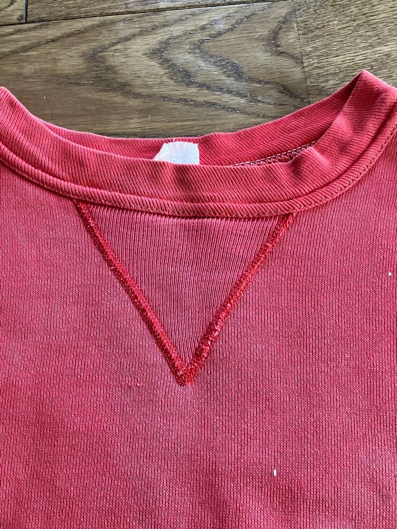 ビ*e様 【60s】ラッセル前VビンテージスウェットRussellサンフェード