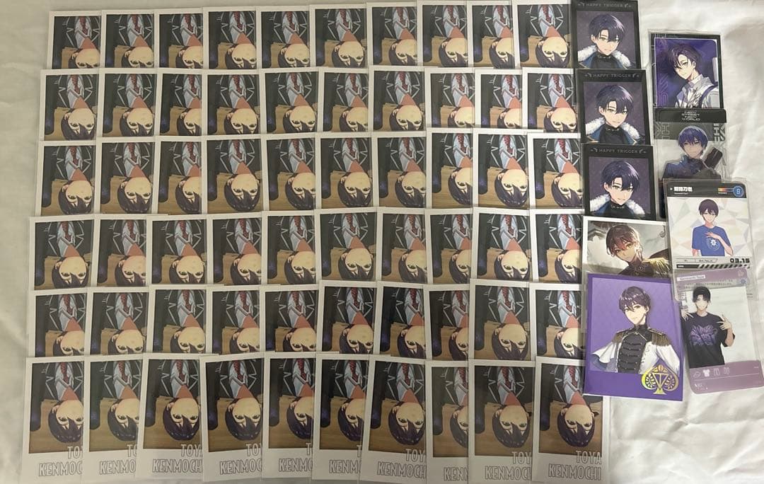 剣持刀也　チェキ　トレカ　ハピトリ　ろふまお　にじさんじ