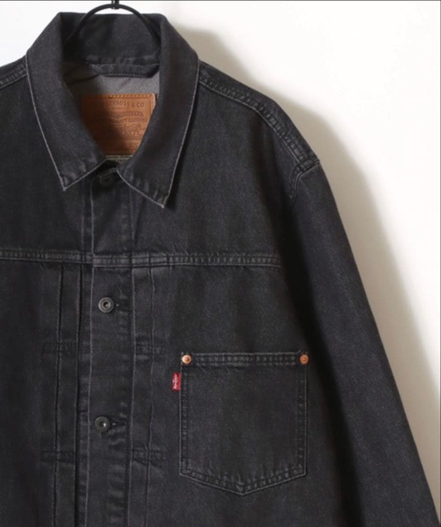 Levi’s TYPE I トラッカージャケット ブラック STONEWASH